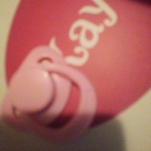 8 in and 16 in girl doll bundle comes with hanger,Pacifier bib